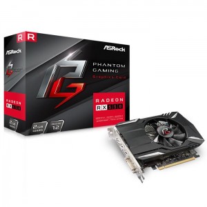 ASROCK PHANTOM GAMING RADEON RX550 2GO GDDR5 DVI-D - HDMI - DP